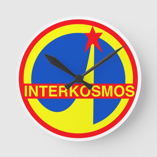 Interkosmos Round Clock (Front)