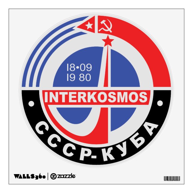 Interkosmos Wall Decal (Front)