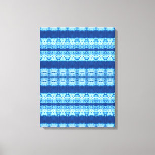 Interlace Shibori Canvas Print