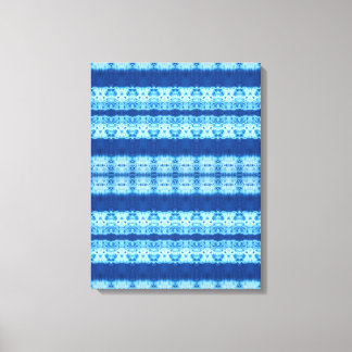 Interlace Shibori Canvas Print