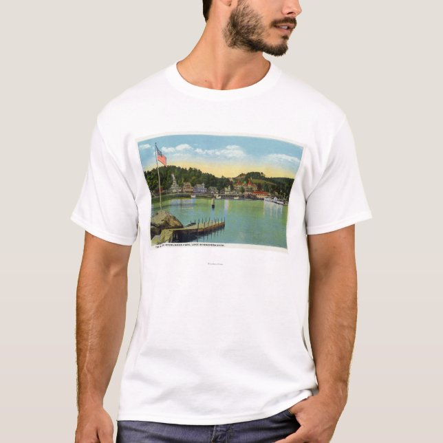 Interlaken Park View of the Weirs T-Shirt (Front)