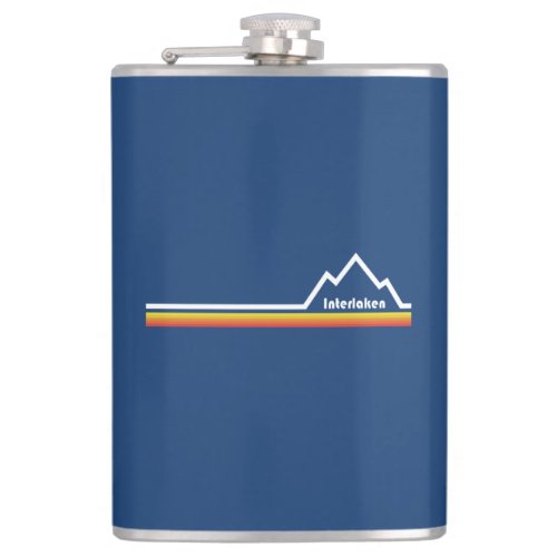 Interlaken Switzerland Flask