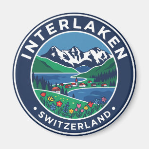 Interlaken Switzerland Magnet