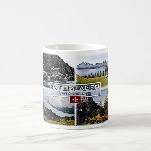 Interlaken _ Switzerland _ Mosaic _ Coffee Mug