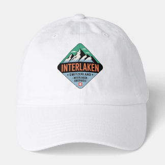 Interlaken Switzerland Mountain Cap