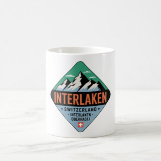 Interlaken Switzerland Mountain Mug
