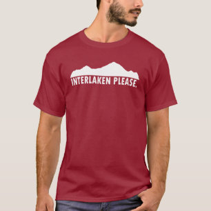 Interlaken Switzerland Please T-Shirt