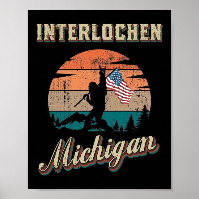 Interlochen Michigan Poster (Front)