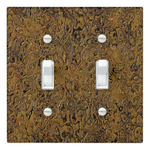 "Interlocking (Faux Leather)" Light Switch Cover
