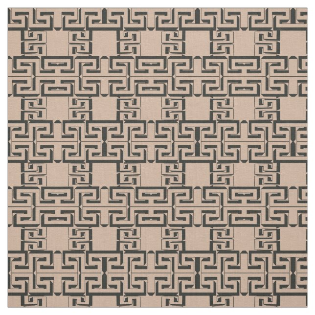 Interlocking Maze Fabric (Swatch)