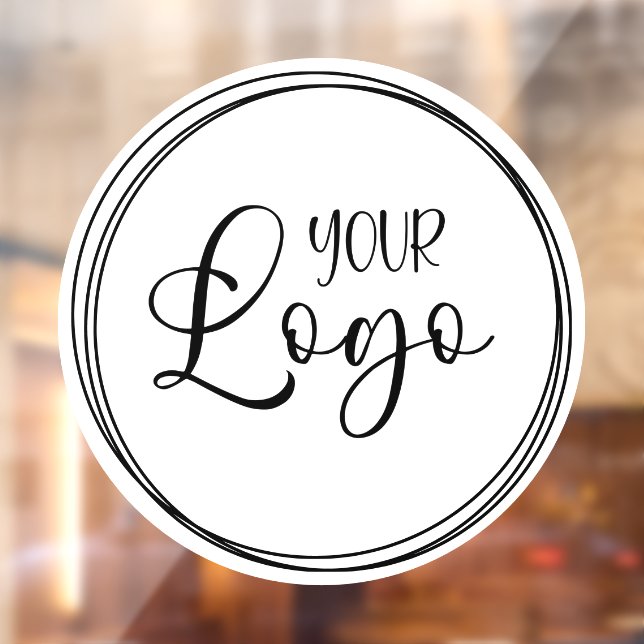 Interlocking Rings for Your Business Logo Window Cling (Sheet 2)