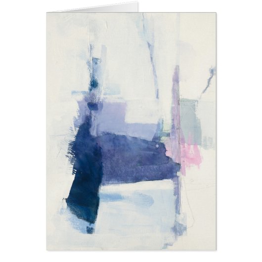 Interlude | Abstract In Blue Cards (Front)