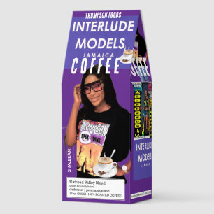 INTERLUDE MODELS, 12oz Bag, Dark Roast, Flath Roasted Coffee