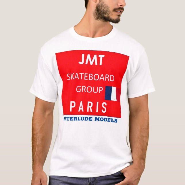 INTERLUDE MODELS  PARIS Men's Basic T-Shirt (Front)