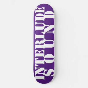 INTERLUDE SOUND 8 1/2" Skateboard Deck