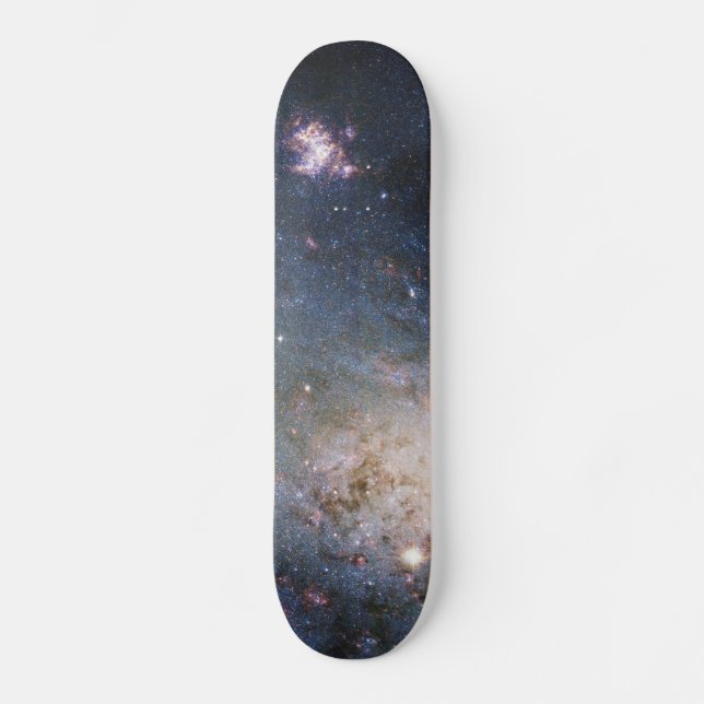 Intermediate Spiral Galaxy NGC 2403 Caldwell 7 Skateboard Deck (Front)