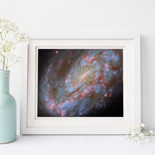 Intermediate Spiral Galaxy NGC 4654 10x8 Poster