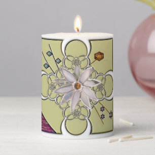 "Intermingle" (3" x 4") Pillar Candle