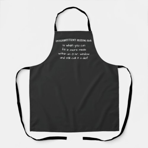 Intermittent Fasting 168 Apron