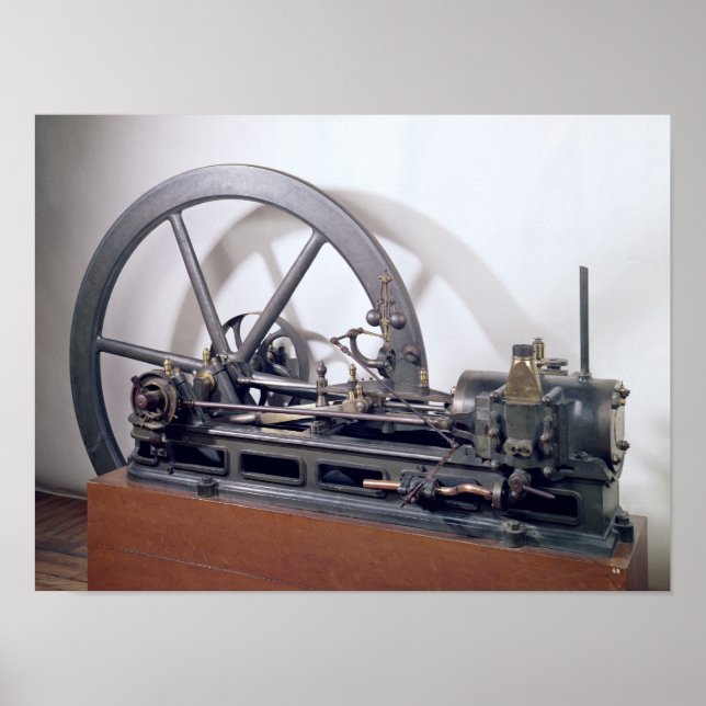 Internal combustion engine poster (Front)