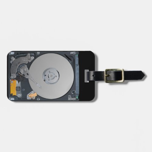 Internal Hard Drive Luggage Tag