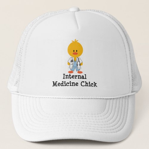 Internal Medicine Chick Hat