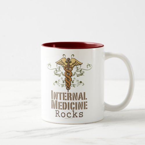 Internal Medicine Rocks Caduceus Mug