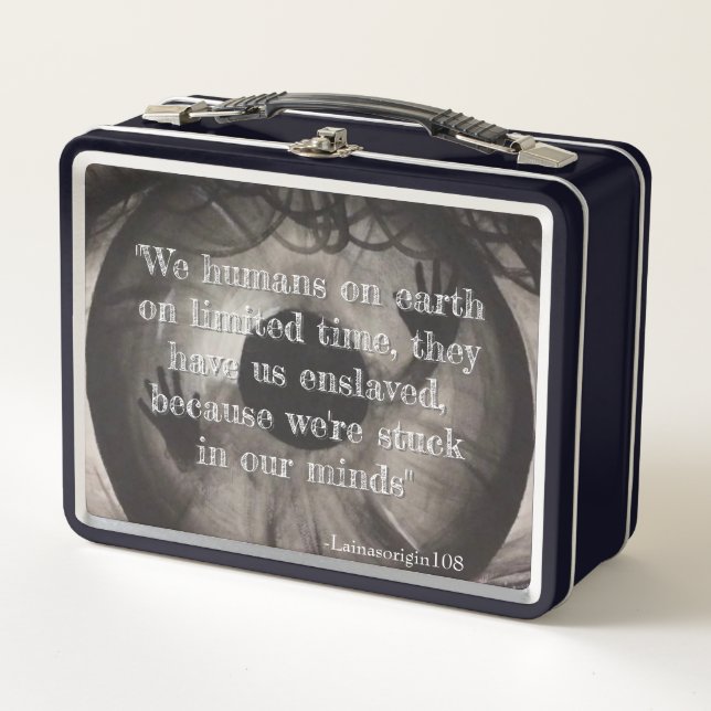 Internal Prison Metal Lunch Box (Front)