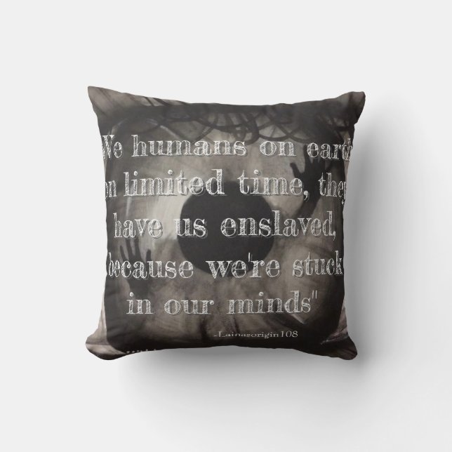 Internal Prison Throw Pillow (Front)