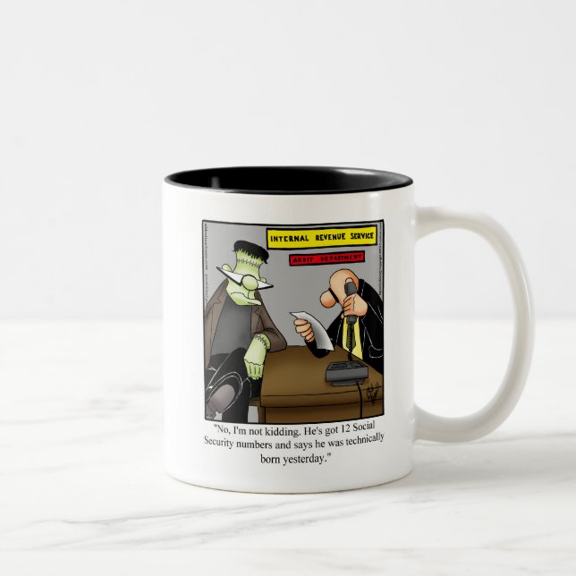 Internal Revenue Service Humor Coffee Mug (Right)