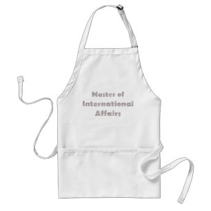 International Affairs Adult Apron