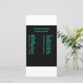 International Alphabet (Standing Front)