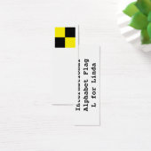 International Alphabet Flags L (Desk)