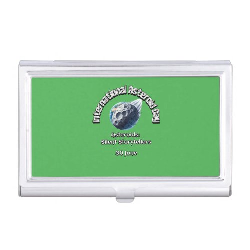 International Asteroid Day 30 June Business Card Case