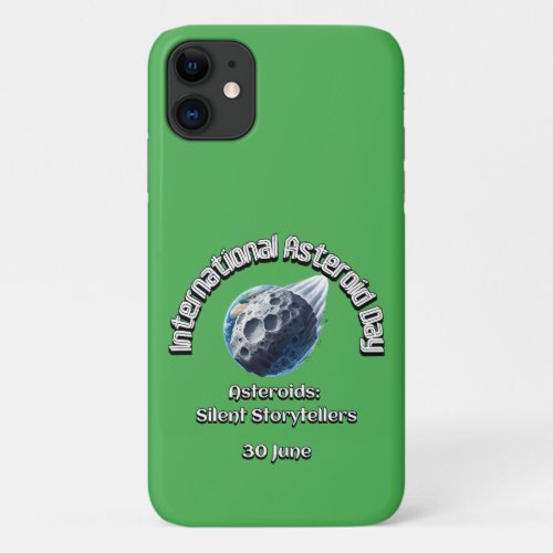 International Asteroid Day 30 June iPhone 11 Case