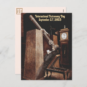International Astronomy Day Holiday Postcard