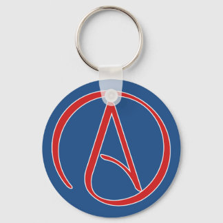International Atheist Symbol Keychain