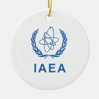 International Atomic Energy Agency flag Ceramic Ornament