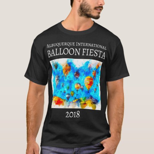 International Balloon Fiesta Novelty T_Shirt