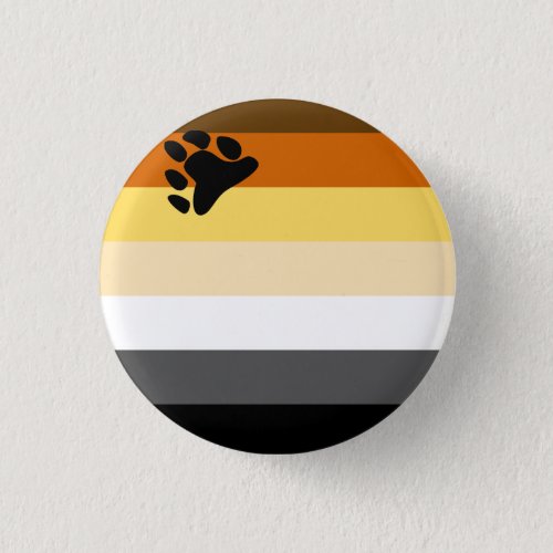International Bear Brotherhood Pride Flag  Button