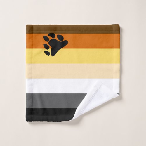 International Bear Brotherhood Pride Flag Wash Cloth