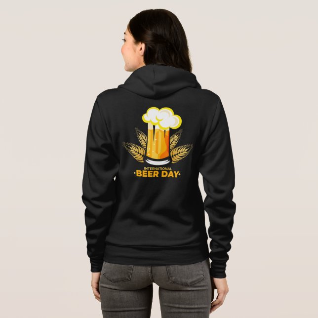 International Beer Day    Hoodie (Back Full)