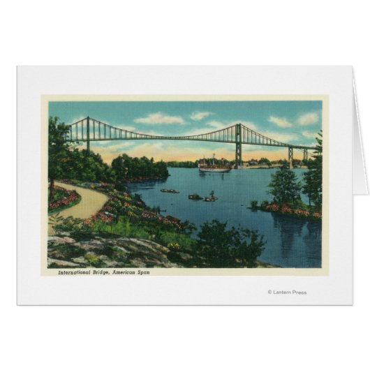 International Bridge American Span View # 2 Cards (Front Horizontal)