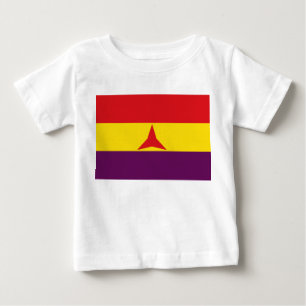 International Brigades Flag (Spanish Civil War) Baby T-Shirt