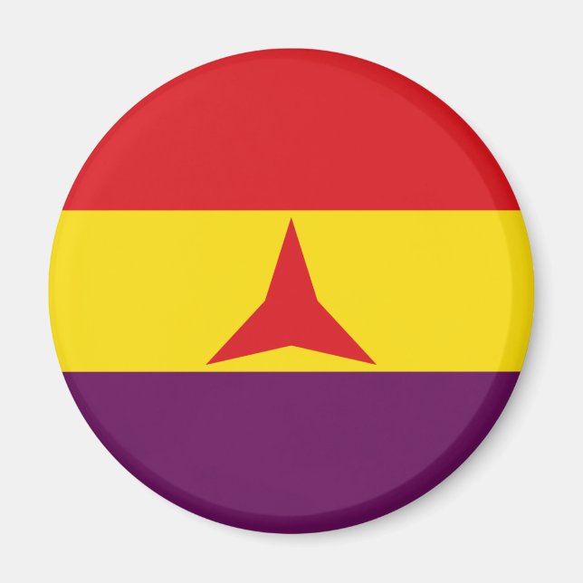 International Brigades Flag (Spanish Civil War) Magnet (Front)