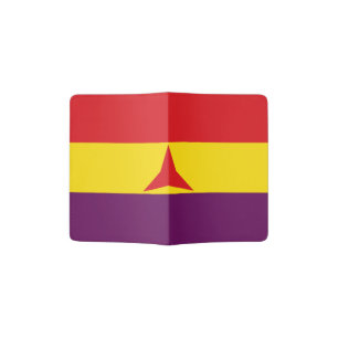 International Brigades Flag (Spanish Civil War) Passport Holder
