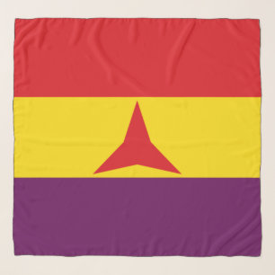International Brigades Flag (Spanish Civil War) Scarf