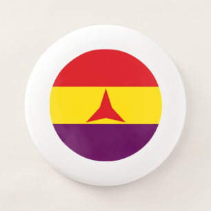 International Brigades Flag (Spanish Civil War) Wham-O Frisbee