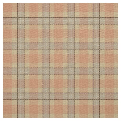 International British clan scottish pattern pink Fabric