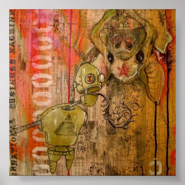 International Business Machine Poster (Front)